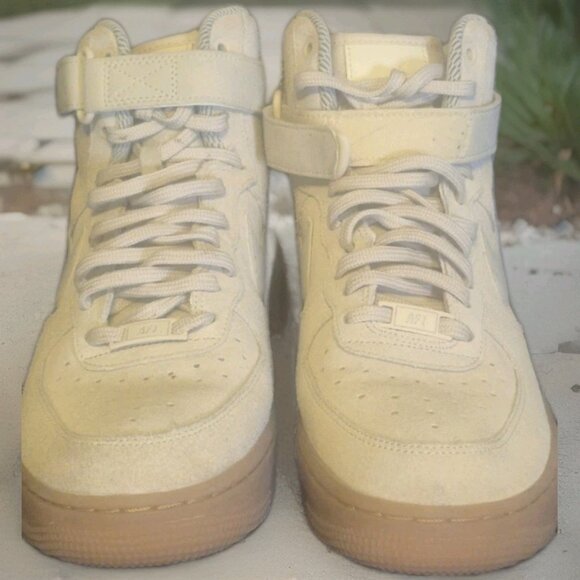 Nike Air Force 1 Hi SE Hightop Shoes Phantom Men\'s Size 9 main image 6